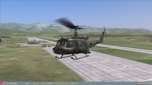 DCSシリーズのヘリ　UH-1です。
